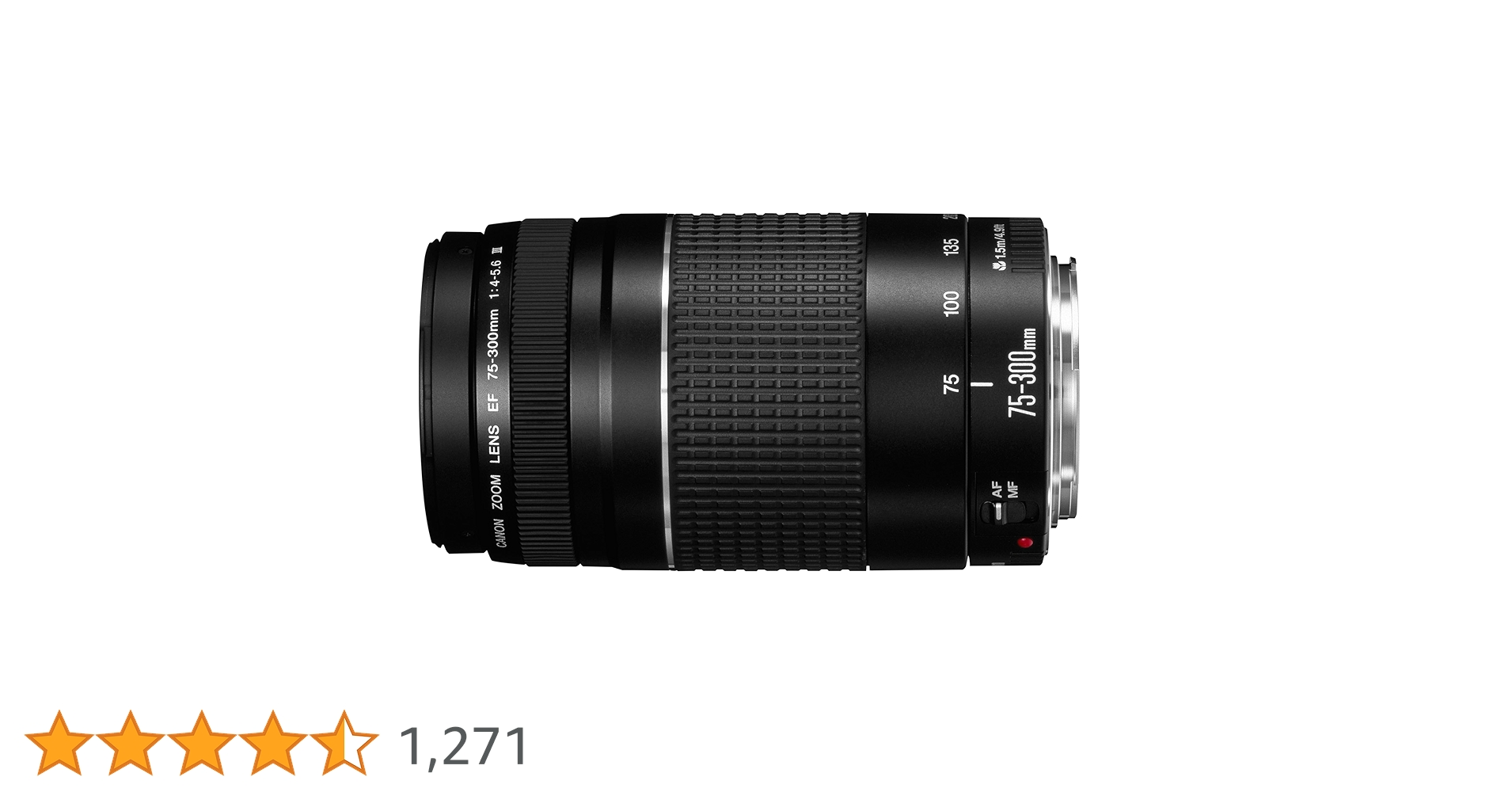 Amazon.co.jp: キャノンEF 75-300mm f/4-5.6 III 望遠ズームレンズ