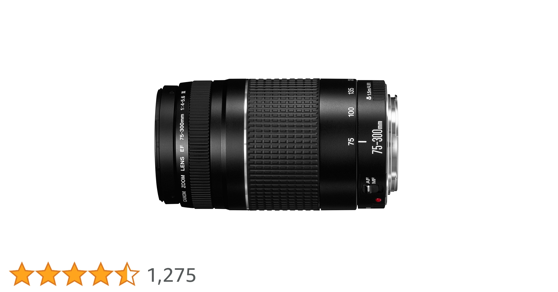 Amazon.co.jp: キャノンEF 75-300mm f/4-5.6 III 望遠ズームレンズ