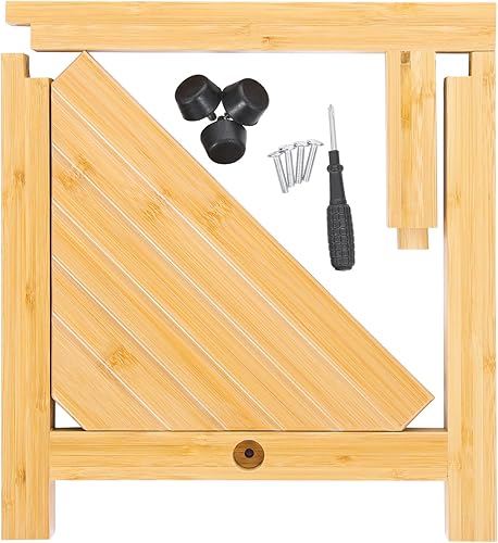 Miniatura 6 de TYYIHUA Taburete de ducha mejorado de 13.2 pulgadas para ducha interior, impermeable, reposapiés de ducha para afeitarse piernas, taburete de ducha