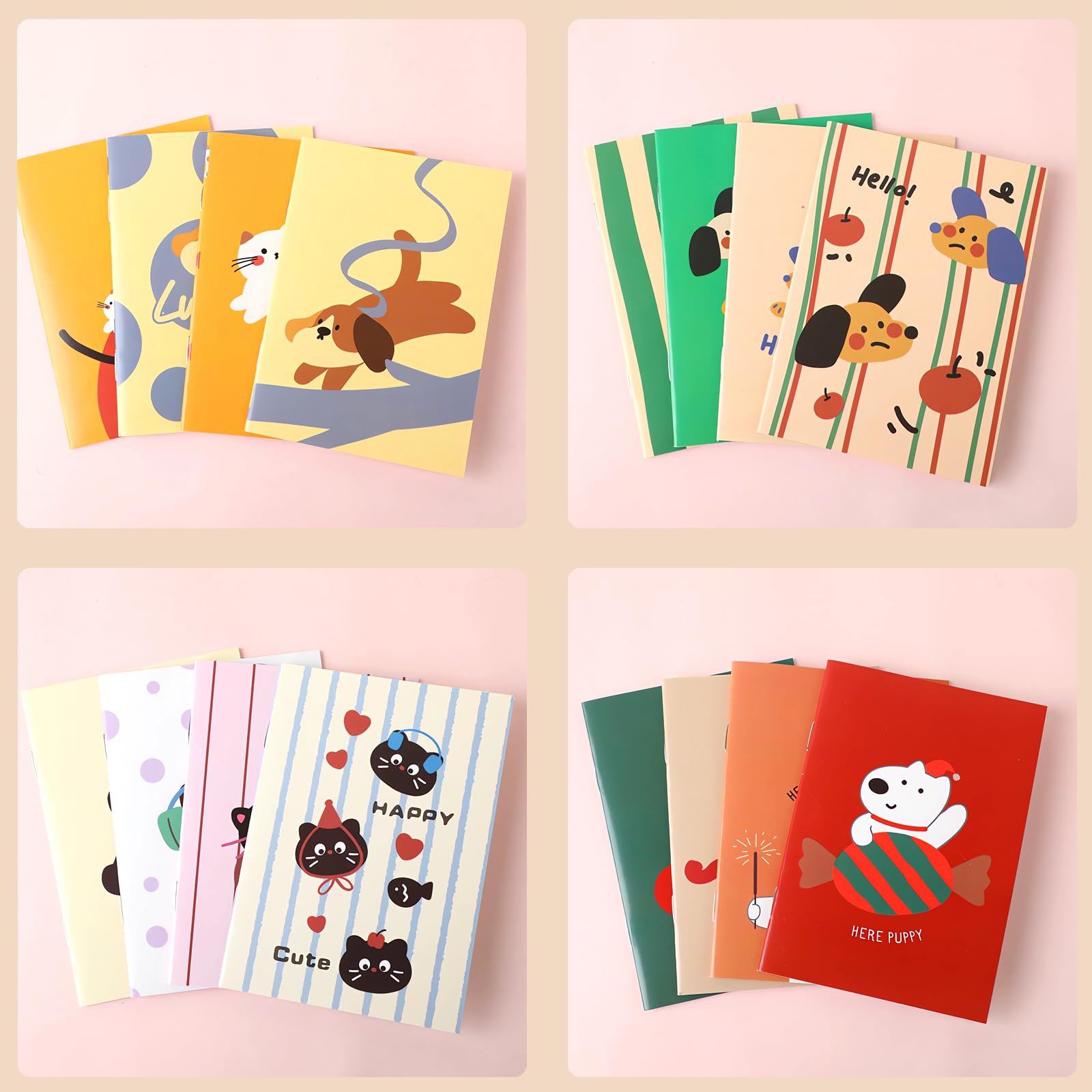 48 Pcs Small Pocket Notebook,Mini Note Pads,Daily Journal Notepads for Kids Party Bag Fillers Party Favor or Filler Teacher School Gift - Image 3