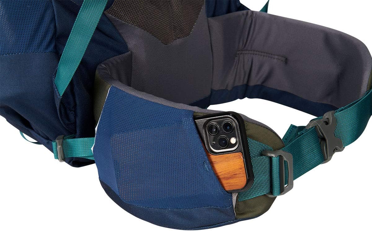 Kelty Asher 55 Liter Backpack, Men’s and Women’s Hiking, Backpacking, Travel Pack (2021), Midnight Navy : Sports & Outdoors