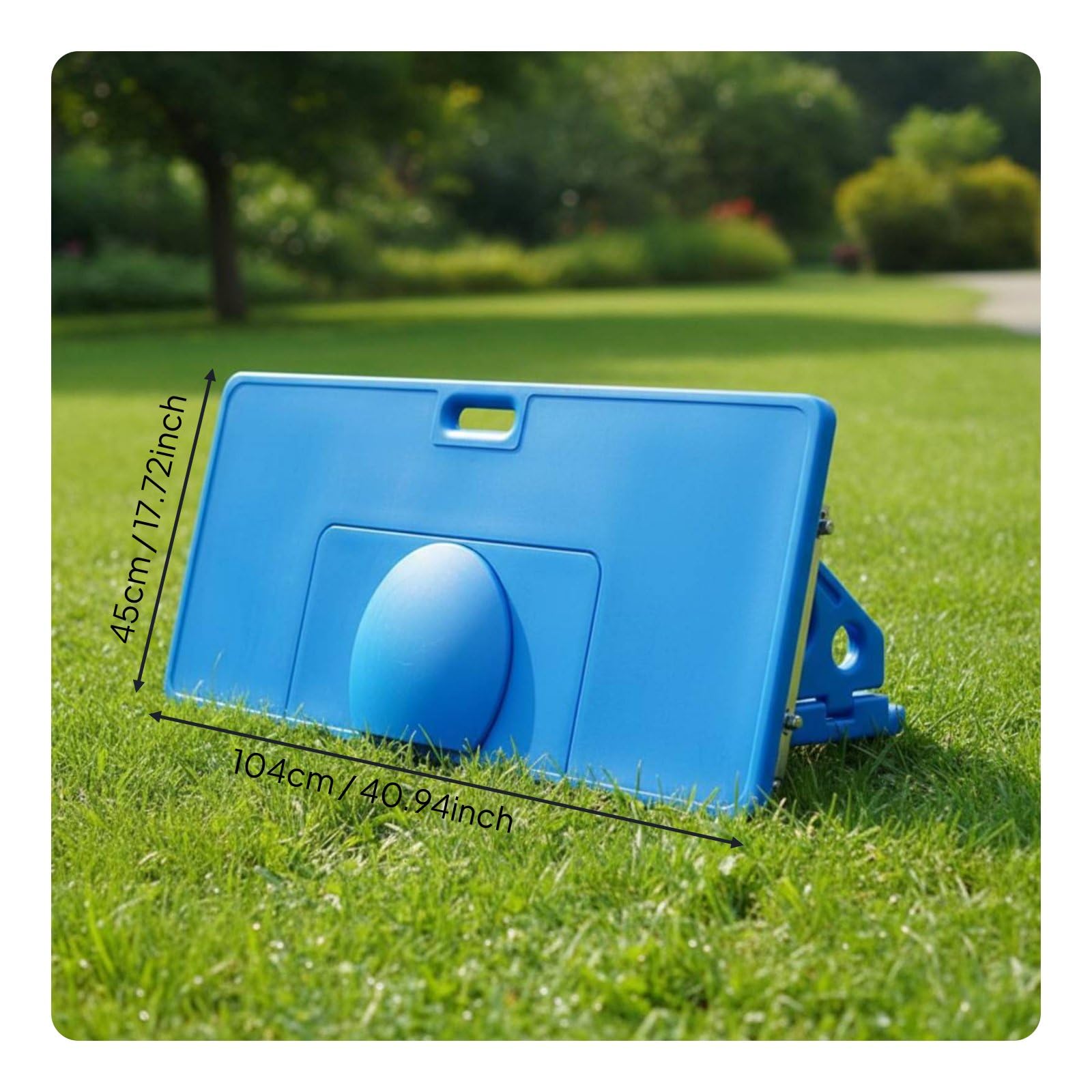 Qianly Rebounder da Calcio Ritorno Rapido Della Palla Rete Rimbalzante Calcio Struttura Robusta Rete da Rimbalzante Sportiva per Campo Sportivo
