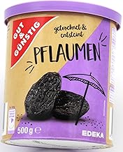 Gut & Günstig Prunes, Pack of 3 (3 x 500 g)