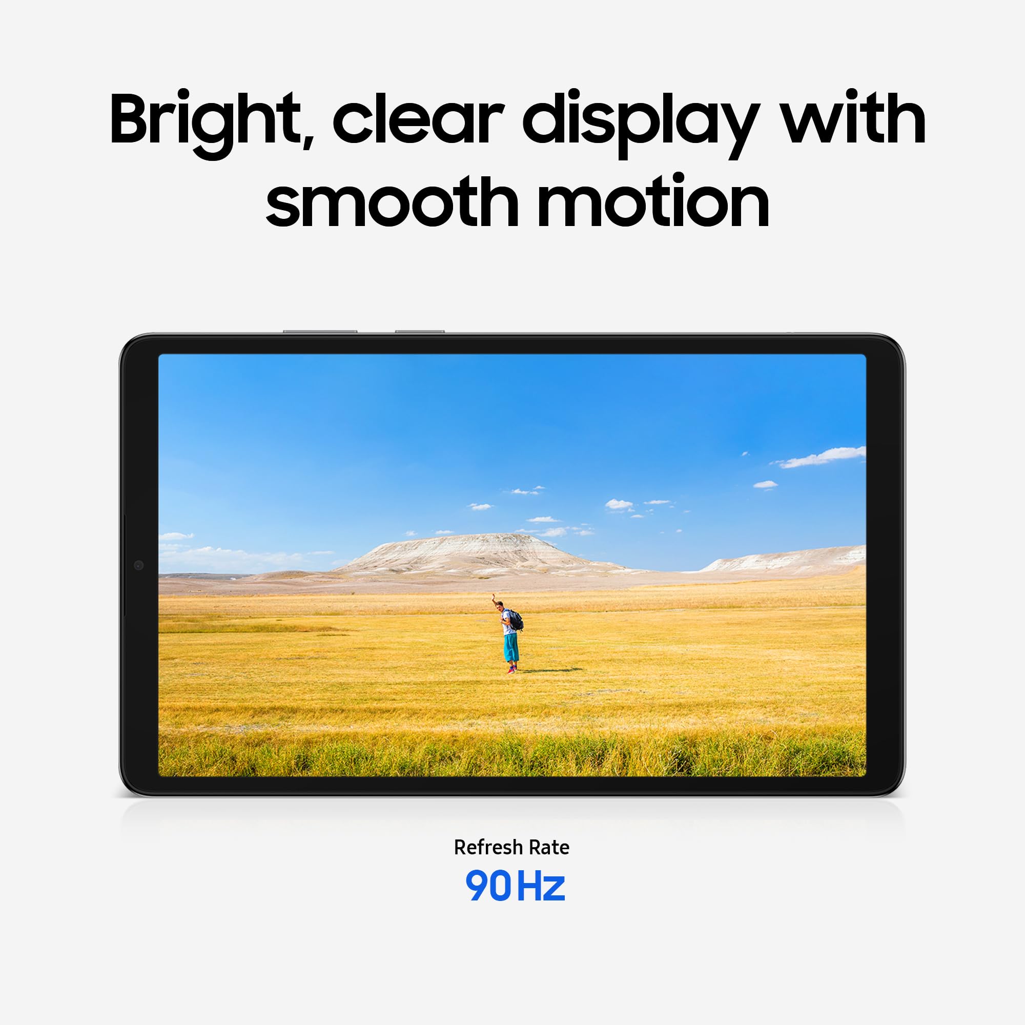 Samsung Galaxy Tab A11, Android Tablet, Sleek Design, 8.7'' Clear Display, 90Hz Smooth Motion, 64GB Storage, 4GB Memory, Dolby Dual Speakers, Grey, 3 Year Extended Warranty (UK Version) — view 3