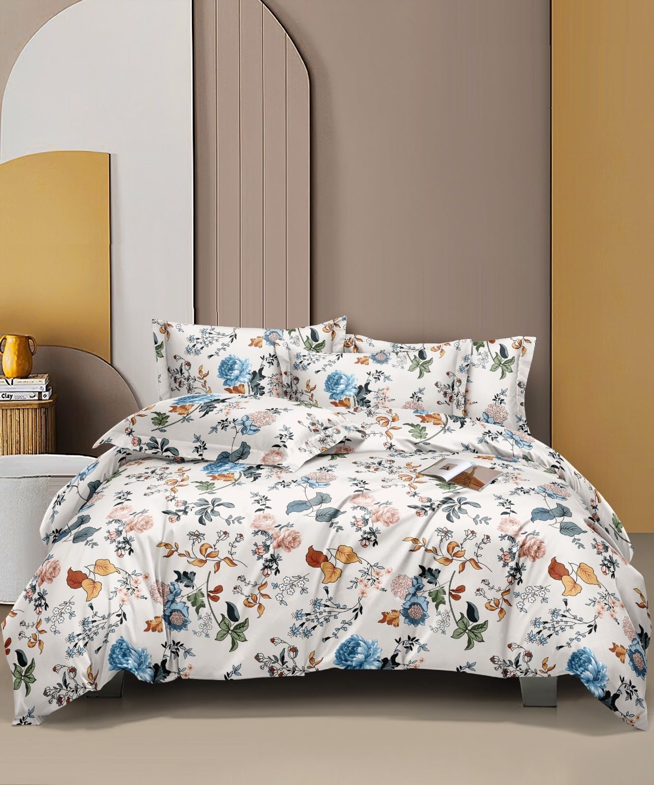 Cotton King Ac Comforter Blanket, 1 Count, 350 TC, Blue