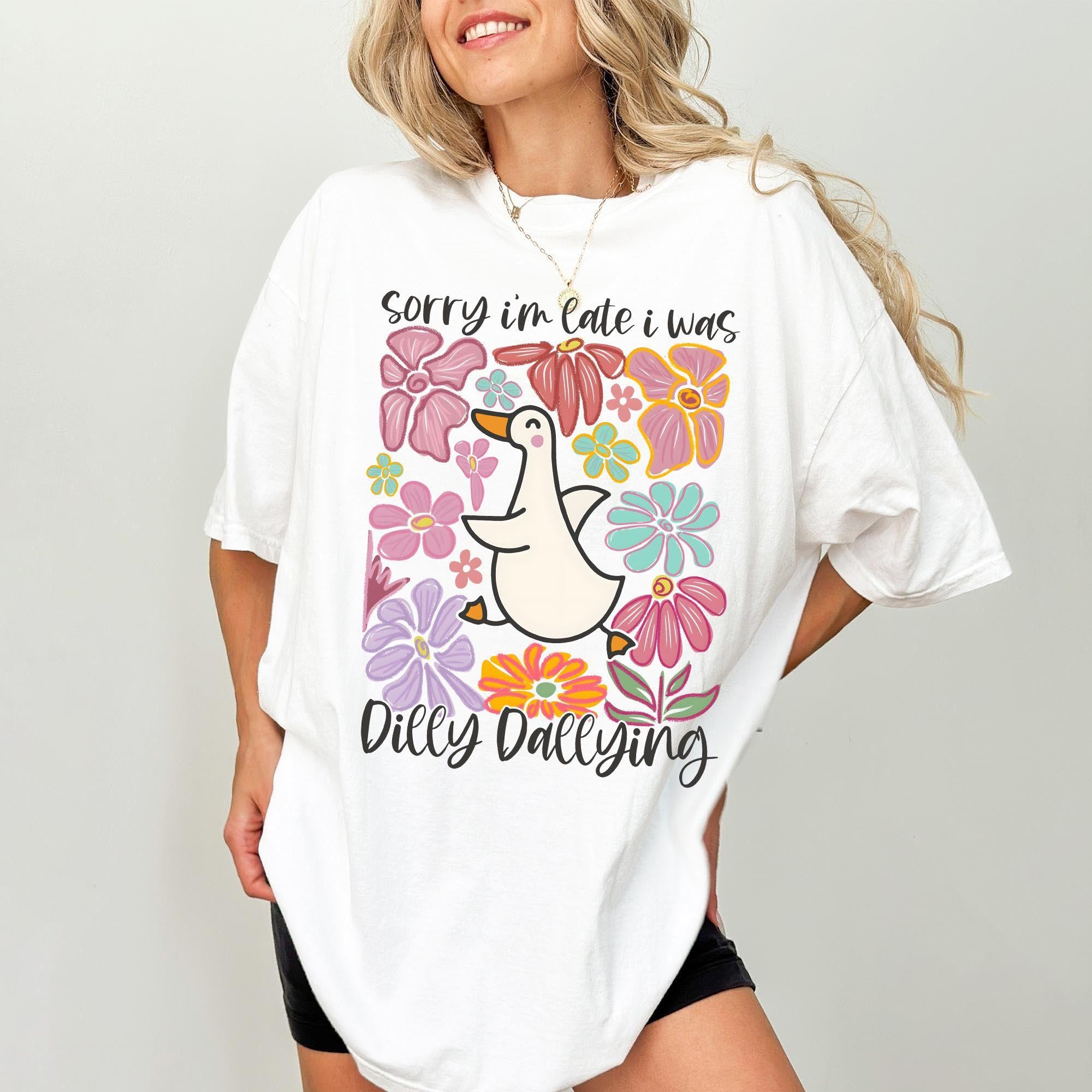Cute Goose Shirt Comfort Colors – …