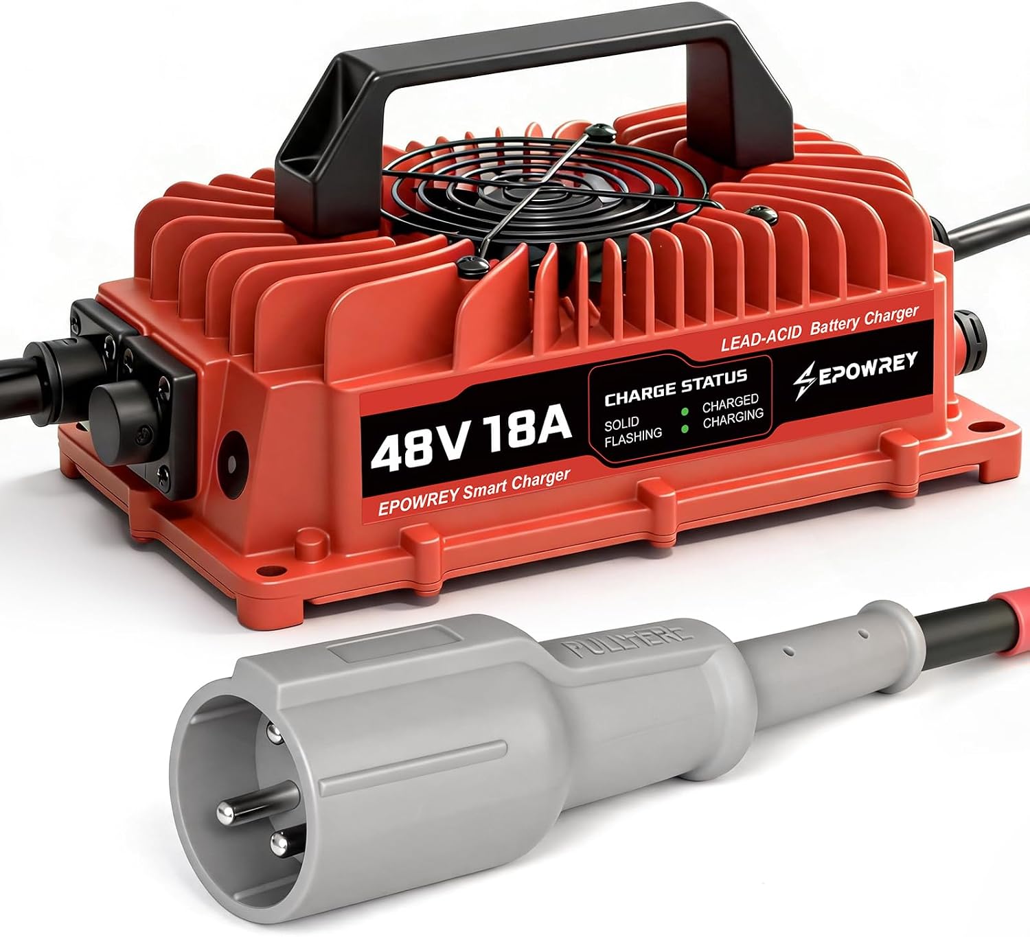 EPOWREY 48V 18AMP Golf Cart Battery Charger for Club Car