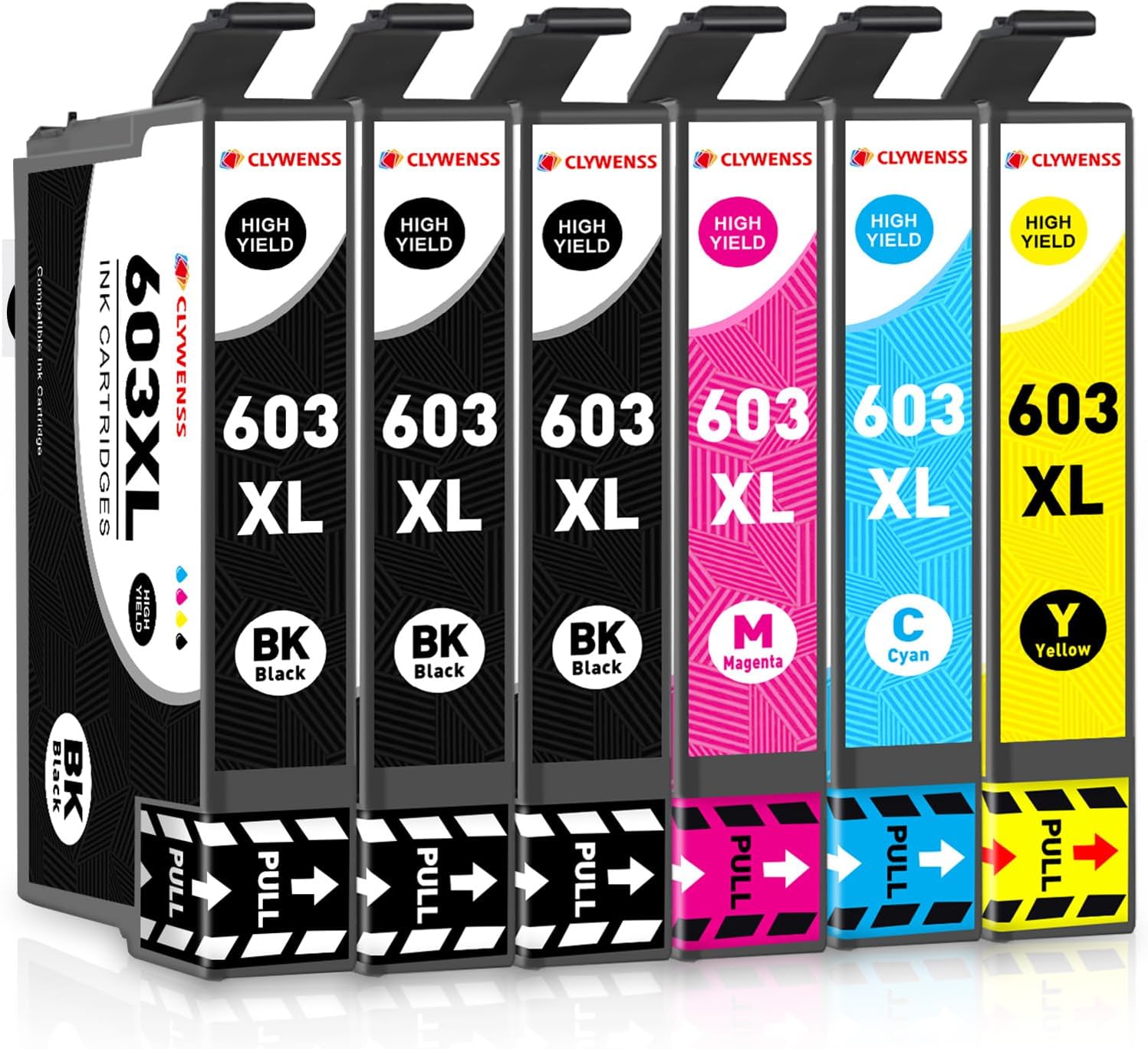 Clywenss 603 XL Ink Cartridges Compatible with Epson 603XL for ...