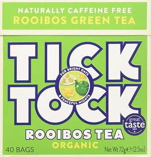 Organic Green Tea 40 Bag - CLF-TT-3405 by Tick Tock