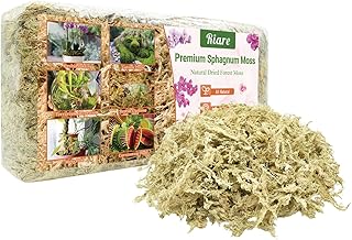 Sponsored Ad - Riare 5.3 OZ Premium Sphagnum Moss- Natural Long Fibered Sphagnum Peat Moss Plants Moss Dried, Carnivorous ...