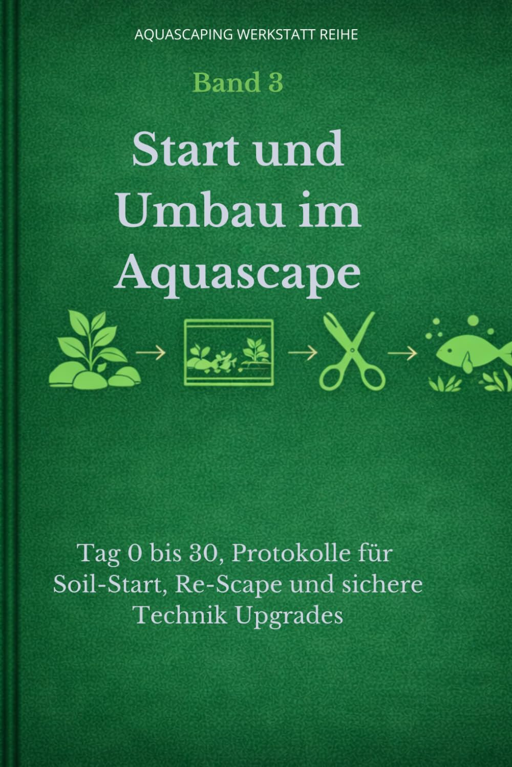 Start und Umbau im Aquascape: Tag 0 bis Tag 30, Protokolle für Soil-Start, Re-Scape und sichere Technik-Upgrades (Aquascaping Werkstatt Reihe)