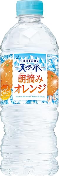Suntory サントリー天然水 朝摘みオレンジ (冷凍兼用) 540ml×24本