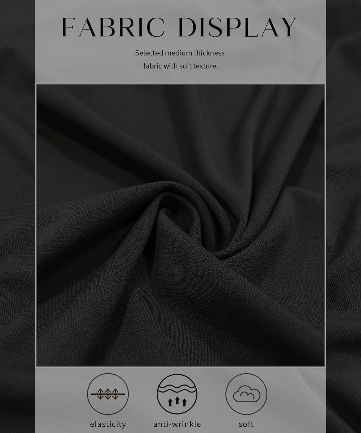 Women's High Waisted Flare Pants Stretchy Business Casual Holiday Trousers with Pockets for Women Trendy(Black, Medium) - Image 6