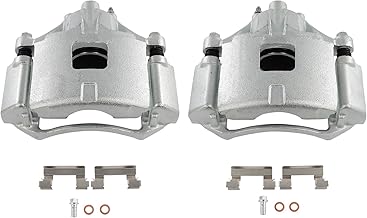 cciyu Front Left & Right Brake Calipers w/Bracket 18B5034 18B5035 For Buick For Allure/For LaCrosse/For Terraza,For Chevy For Uplander,For Pontiac For Grand Prix/For Montana,For Saturn For Relay