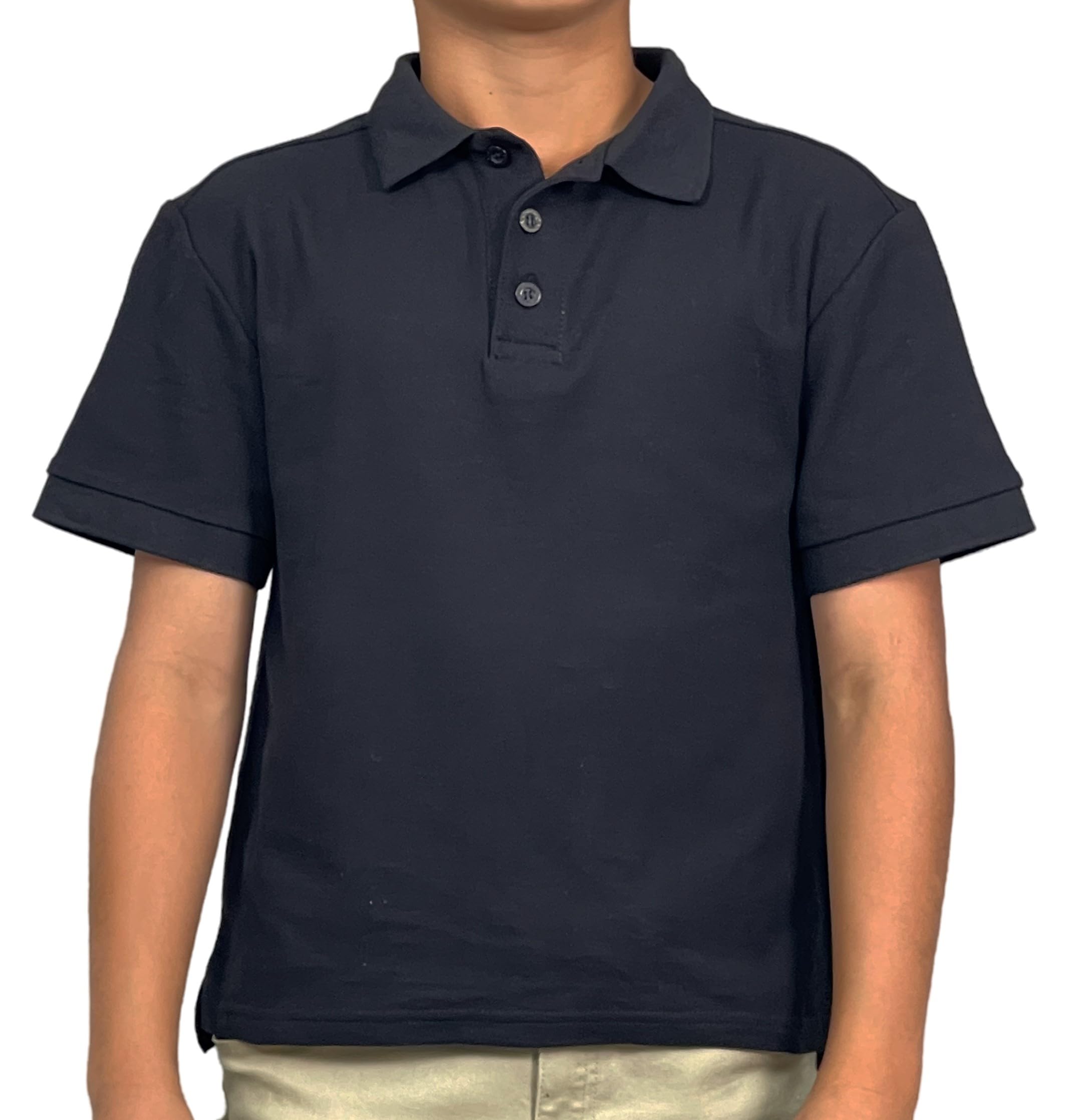Access Unisex Kids' School Uniform Pique Polo