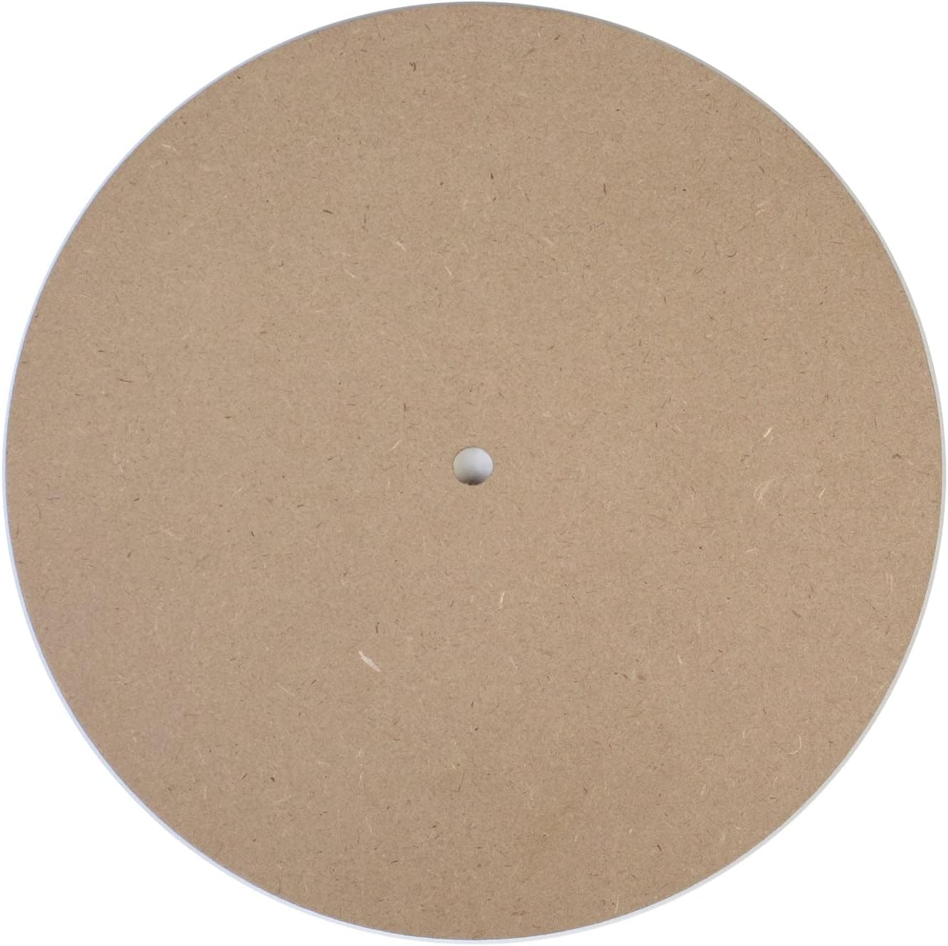 Little Birdie MDF Clock Base Round 5.5mm 14inch Dia | Blank Cutout for Clock Making, Resin Art Work, Decoration | Clock Face for Craft | Clock Making Materials
