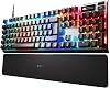 SteelSeries Apex Pro Gen 3 - Gaming Keyboard - Hall Effect Switches; OmniPoint 3.0 - Adjustable Actuation - Game-Ready Presets - Rapid Trigger Protection Mode Rapid Tap/SOCD - German QWERTY
