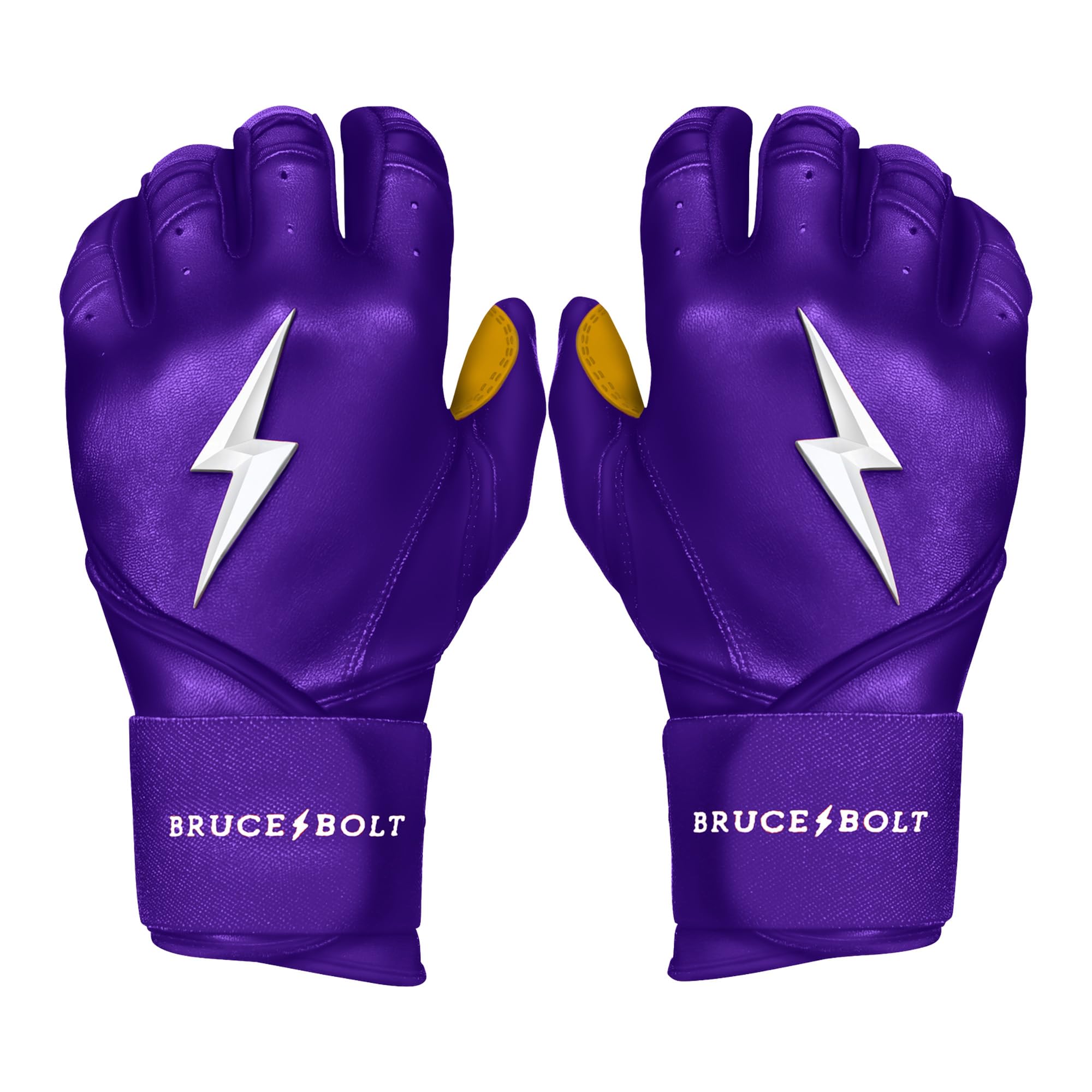 Gants De Frappe Baseball BRUCE BOLT Premium Pro - Femme, Taille S, Violet, Neuf Sous Blister
