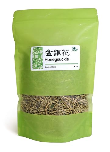 NUEVO EMBALAJE Madreselva Jin Yin Hua Flor Seca 4 Oz