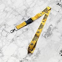 Vista 2 de Desert Cactus Georgia Tech Lanyard YellowJackets Instituto de Tecnología de Georgia - Llavero con hebilla desmontable para tarjetas