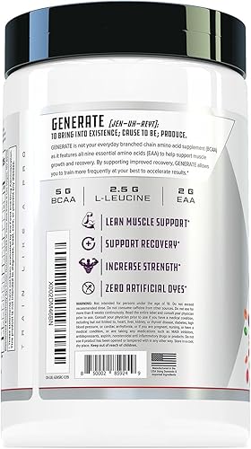 Vista 16 de Cutler Nutrition Genere EAA y BCAA en polvo: el mejor suplemento de aminoácidos de cadena ramificada con aminoácidos esenciales, 0.18 oz de BCAA