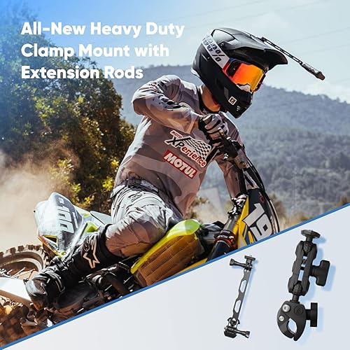 Miniatura 6 de Insta360 Kit de motocicleta X3 (nueva versión) - Cámara de acción 360 impermeable con sensores de 1/2 pulgada de 48 MP, video HDR activo 5.7K 360