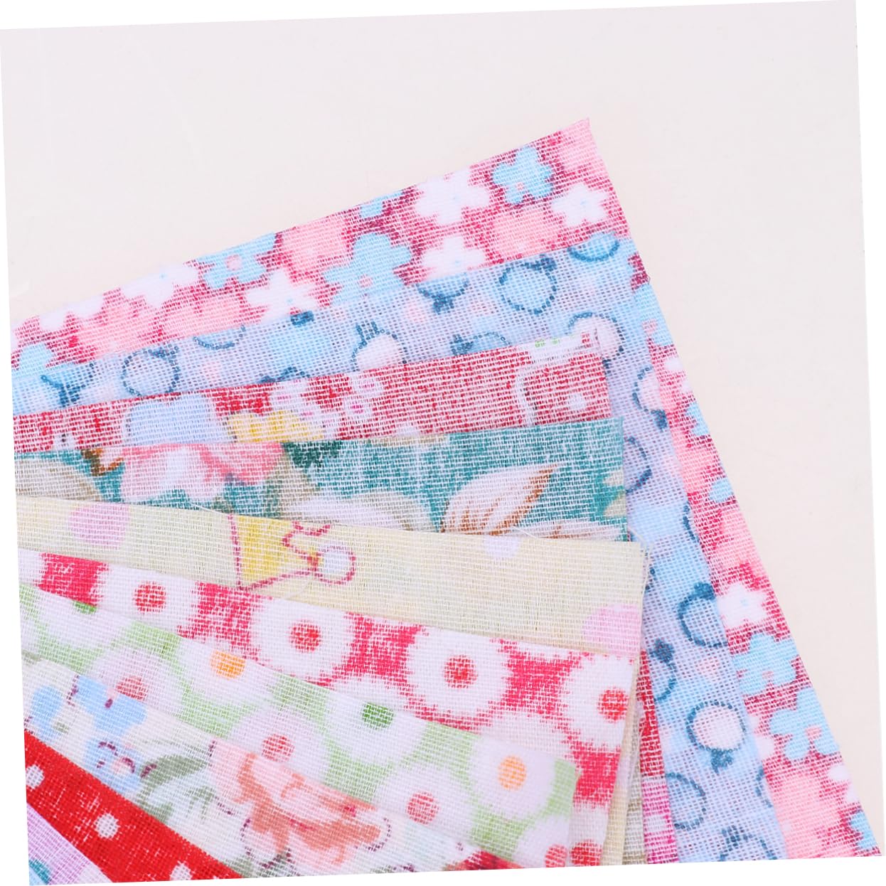 DOITOOL 2 Series Tela De Algodón Para Manualidades Diy Estampados Únicos Para Costura Y Decoración 50 Piezas*2