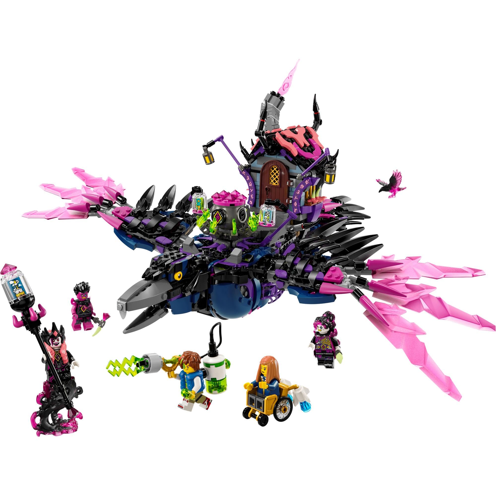 Amazon.co.jp: LEGO Dreams 71478 Neverwitch Midnight Raven Toy