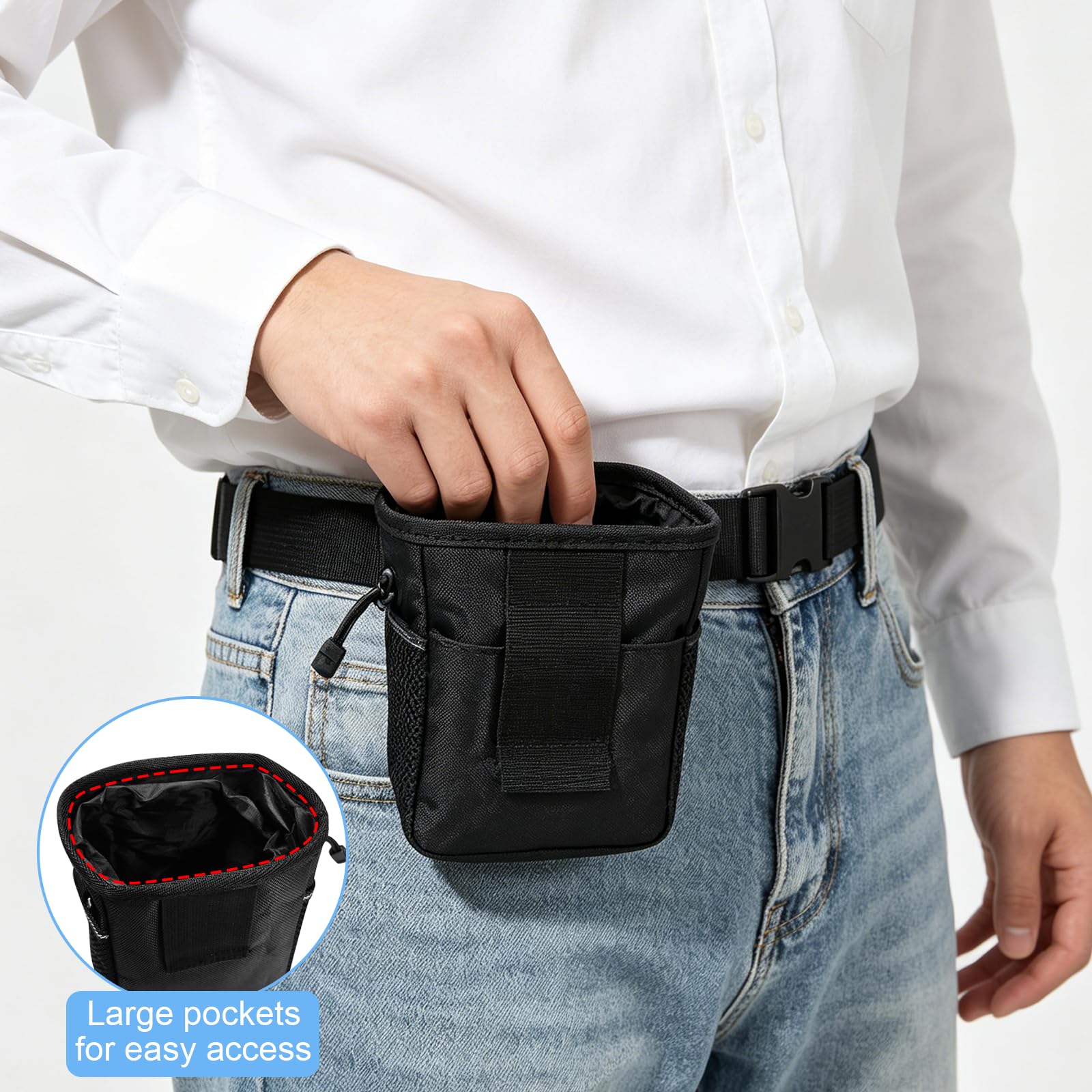 Porta Premietti per Cani, Addestramento Cani Accessori, Sacchetti per Alimenti E Snack per Cani, Adatti per L'addestramento dei Cuccioli O Le Escursioni All'aperto