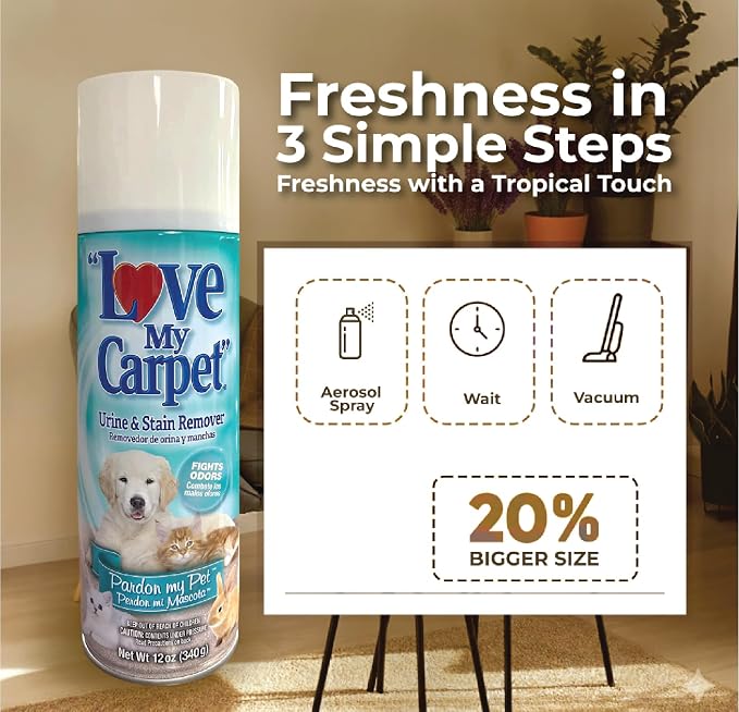 Limpiador de alfombras Love My Carpet en espuma pesada 12oz pack 2 miniatura 3