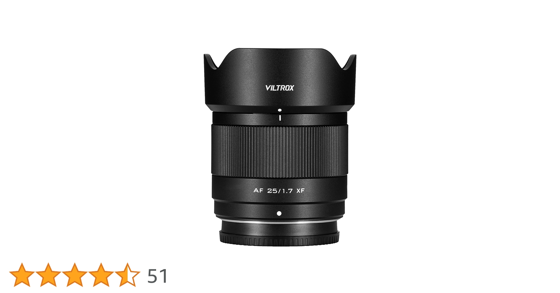 Amazon.co.jp: VILTROX AF 25mm F1.7 XF 富士フィルム Xマウント