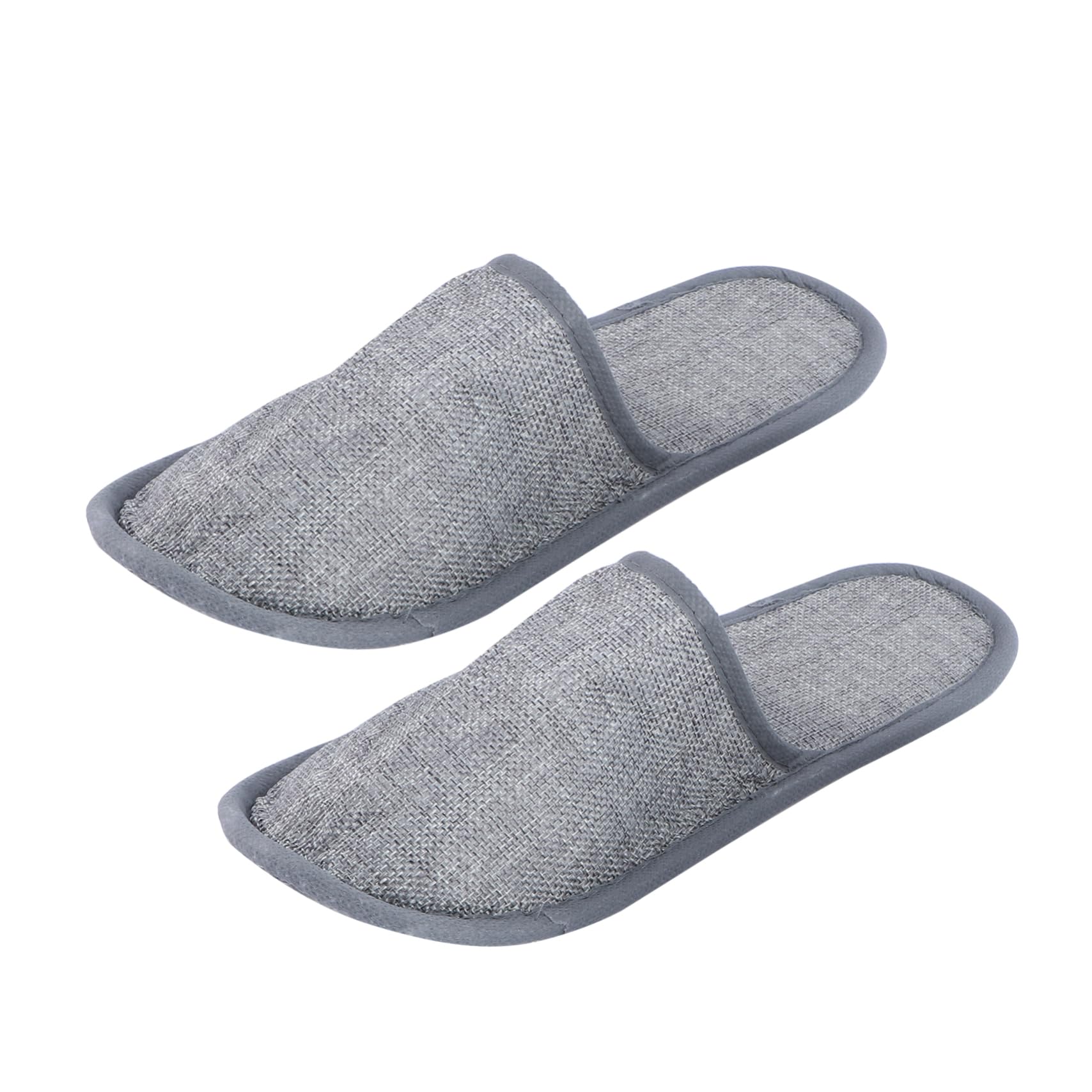 Ipetboom Hotel Spa Slippers 10 Pairs Non-slip Washable Slippers for Home Travel