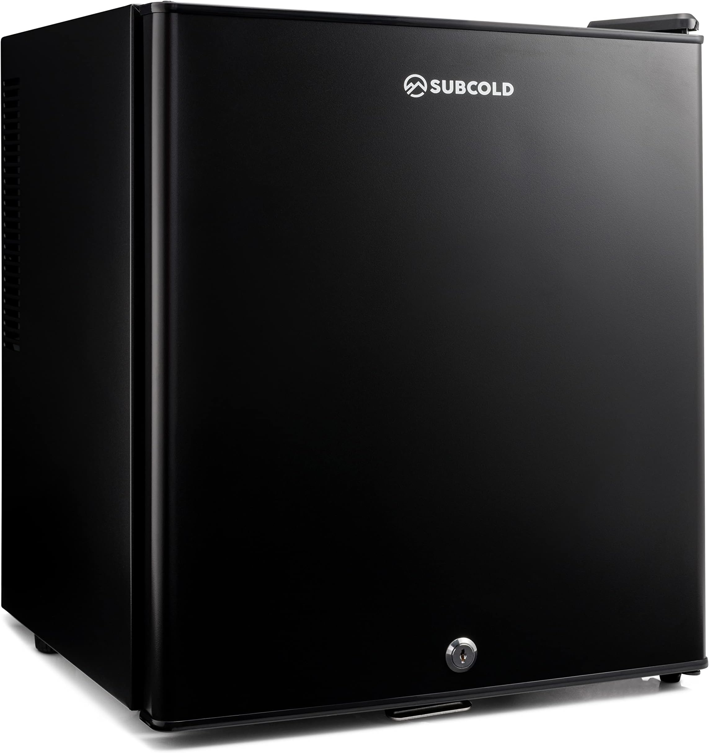 ChillQuiet Silent Mini Fridge 23ltr Black Completely Quiet Mini Bar, Ideal for Hotels and B&Bs