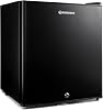 Subcold Aire30 LED ثلاجة صغيرة | 30 L الجدول الأعلى نموذج | ثلاجة خالية من الصقيع الهادئ لغرف النوم والفنادق | قابلة للقفل مع باب صلب وضوء LED داخلي (أسود) [فئة الطاقة E]