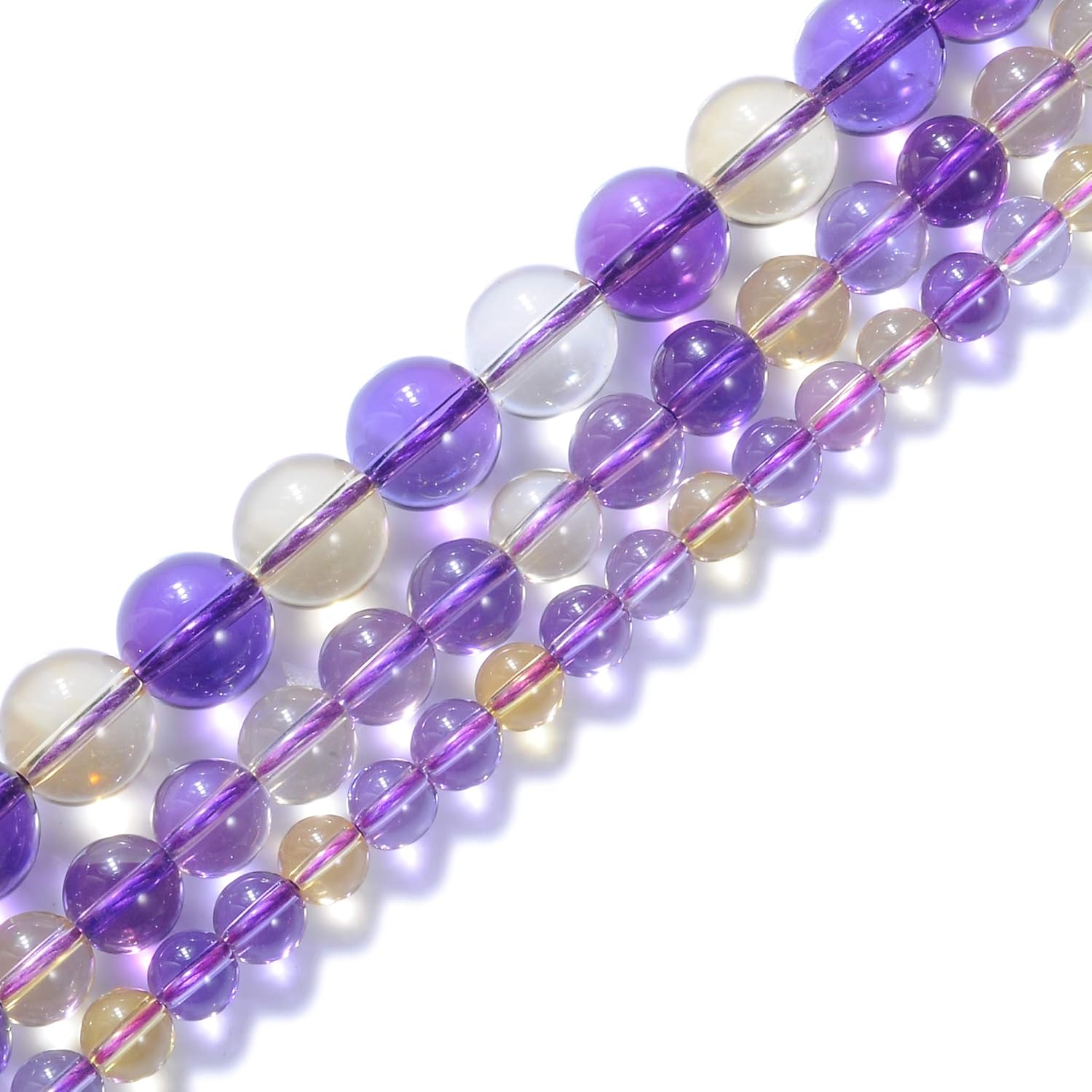 Natural Stone Beads 12mm Blue Vein Gemstone Round Loose Beads Crystal Energy Stone Healing Power for Jewelry Making DIY,1 Strand 15"