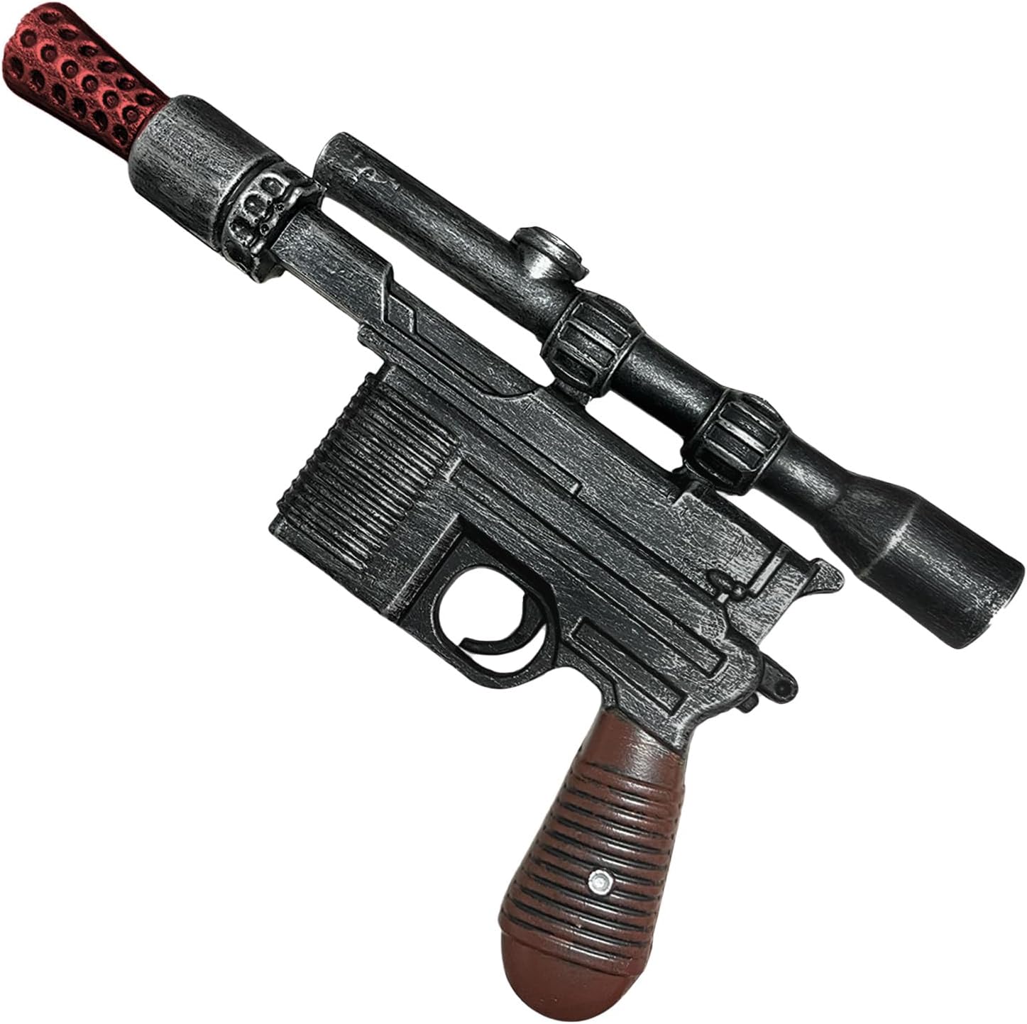 otaku gear 12" Foam Solo Sci-Fi Blaster Prop Replica – Cosplay Costume Accessory, Lightweight Collectible for Display, Halloween, or Conventions