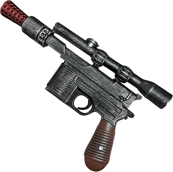 otaku gear 12" Foam Solo Sci-Fi Blaster Prop Replica Cosplay Costume Accessory, Lightweight Collectible for Display, Halloween, or Conventions