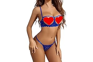 Avidlove Women's Sexy Lace Lingerie Set: Bra and Panty 2 Piece Underwire S-XXL