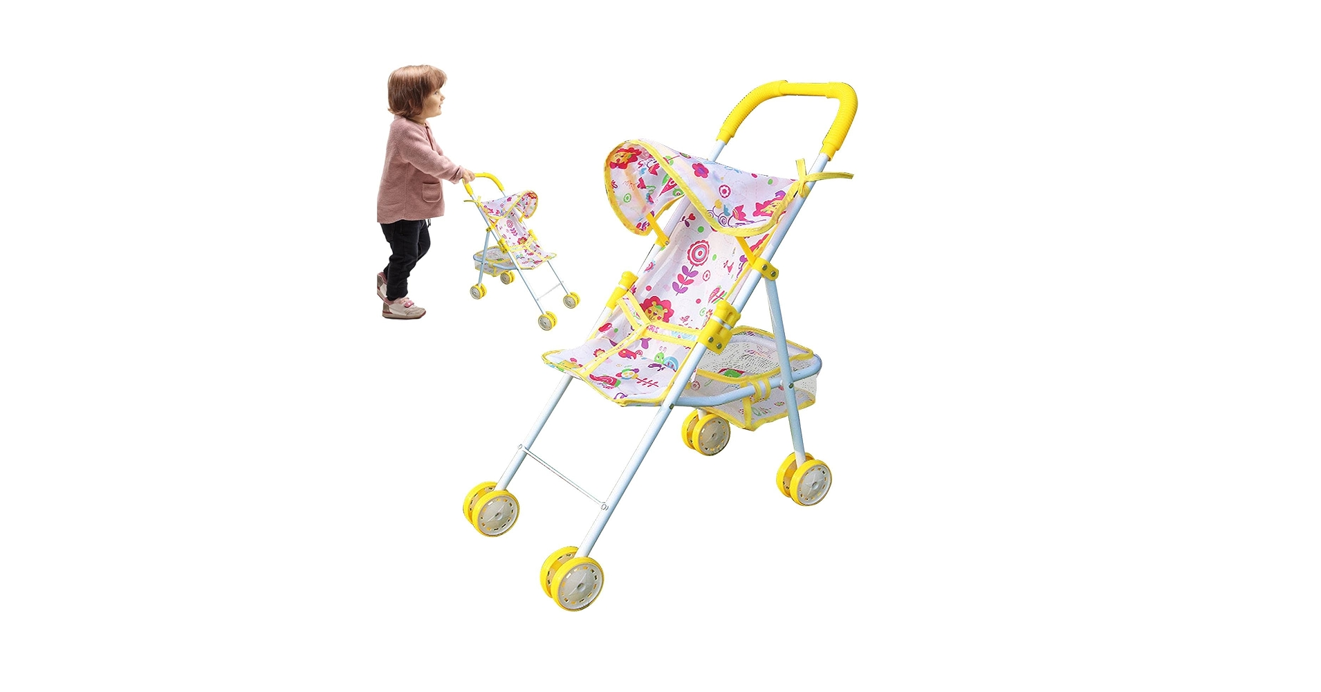 Amazon.co.jp: 人形ベビーカーおもちゃ、子供用ベビードール