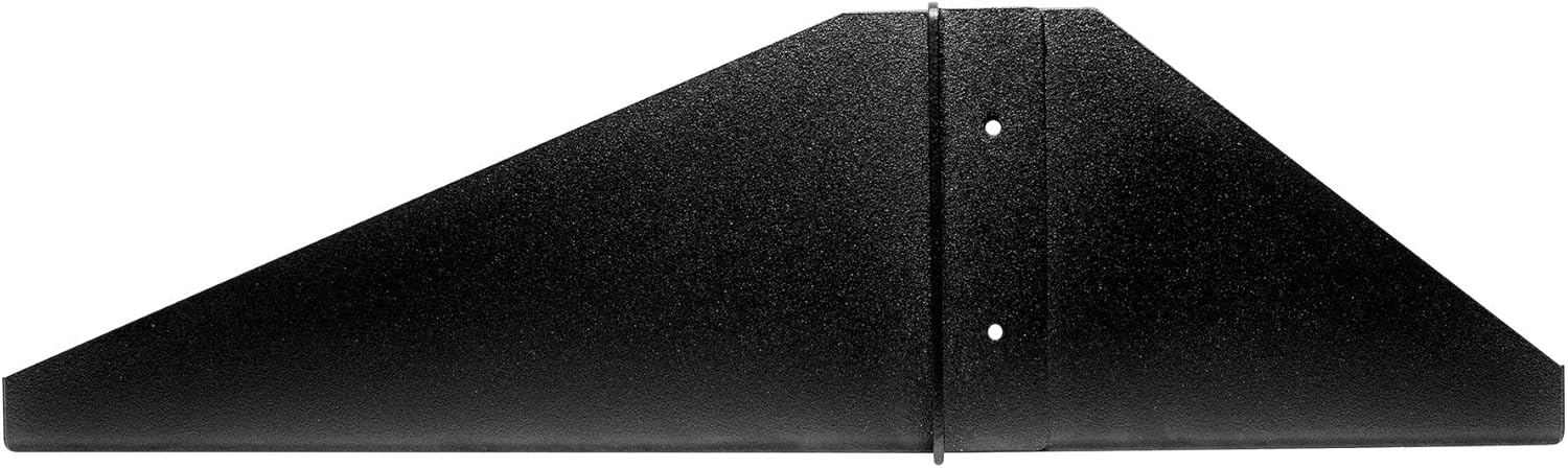 StarTech.com 2U Server Rack Shelf, Center Mounted Universal Vented Rackmount Cantilever Tray for 19" Network Equipment Rack, Heavy Duty Steel, 200lb Capacity, 14" Deep, Black (SHELF-2U-14-CENTER-V)