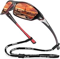 FAGUMA Polarized Sports Sunglasses for Men - UV400 Protection for Cycling, Driving, Fishing & Outdoors