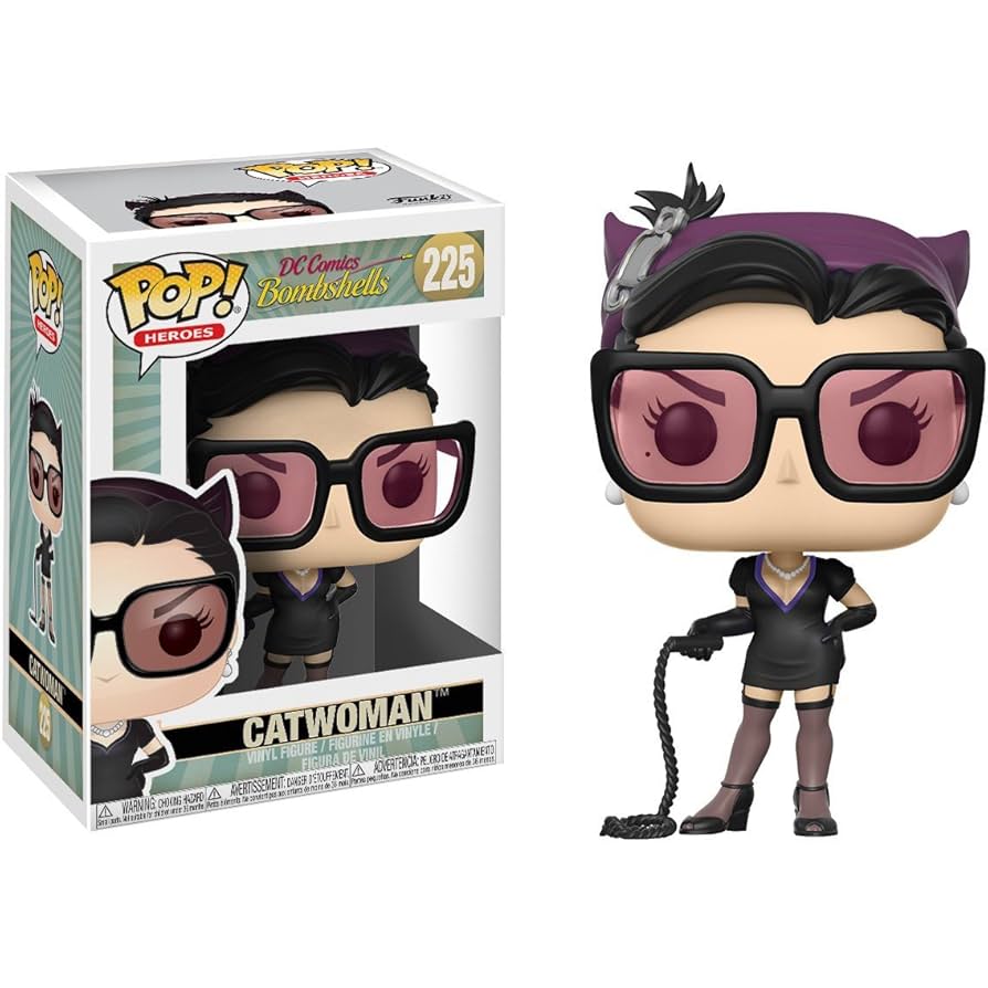 Amazon.com: Funko Catwoman: DC Bombshells x POP! Heroes