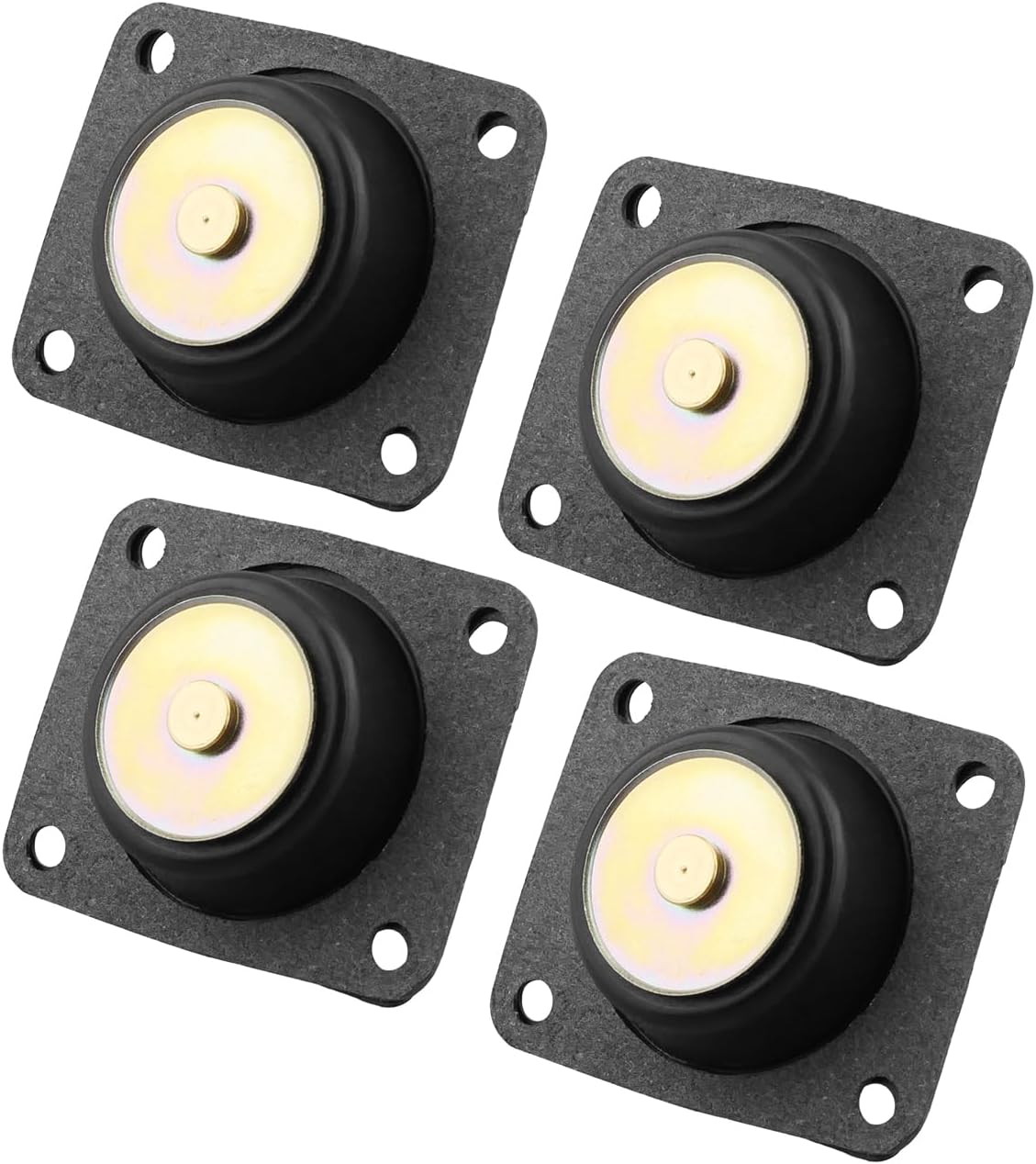 4Pcs 50cc Accelerator Pump Diaphragm Fit for Holley 2300 4150 4160 4500 2bbl and 4bbl Carburetors, Replace 135-7