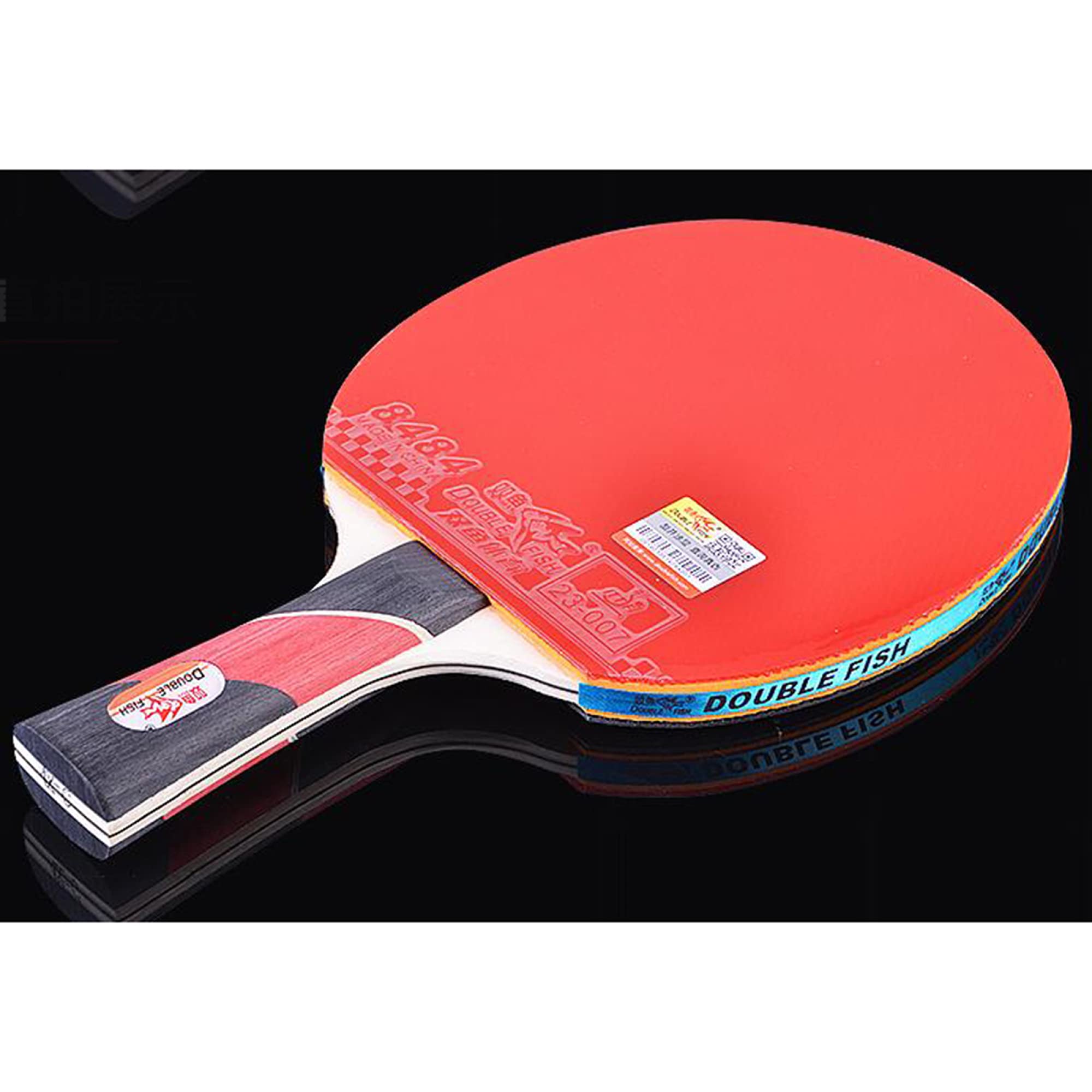 Rakietki do ping-ponga, Ping Pong Racket Paddle 1-Pack for Daily Training and Family Activities for Beginners / 4 Stars(Long handle)