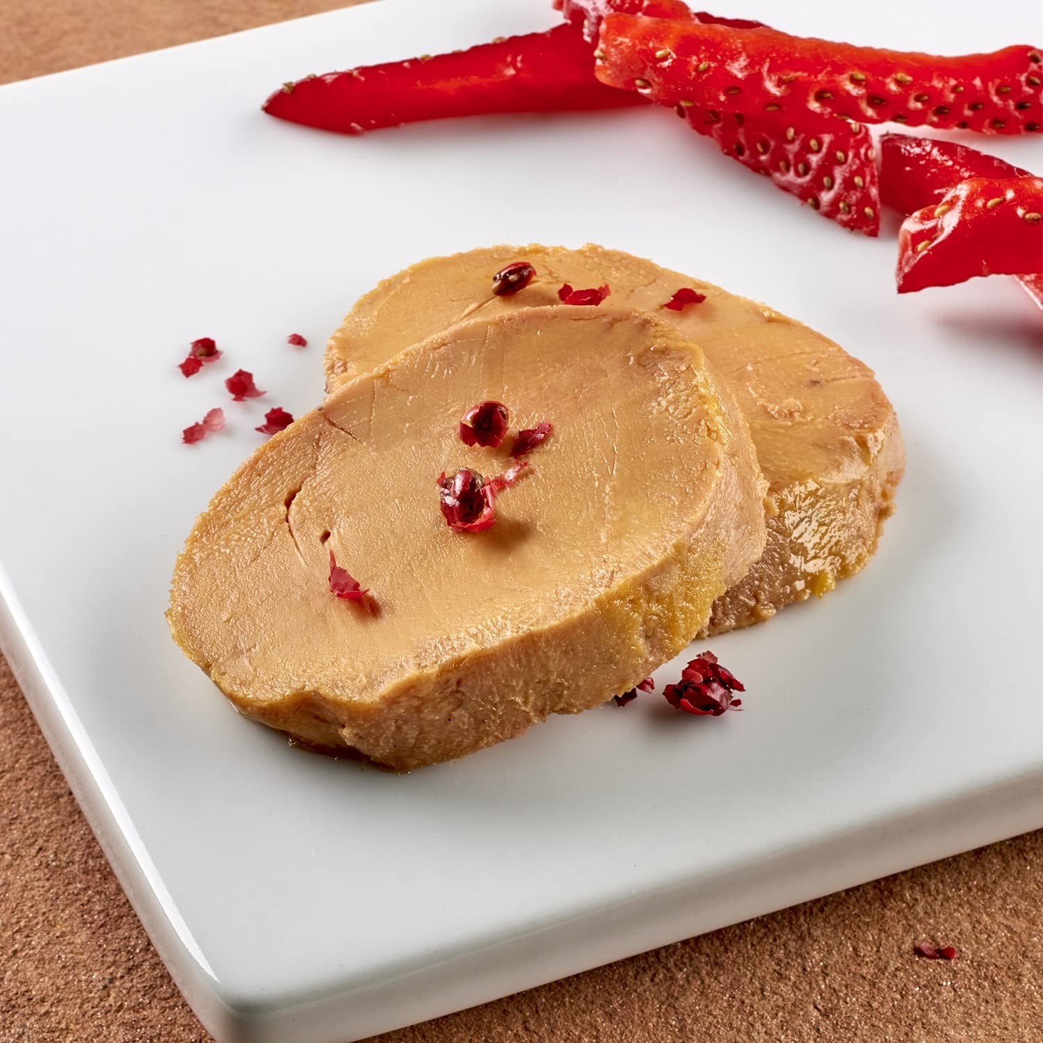 MALVASIA Lote Gourmet para Regalar, Caja Regalo Foie Gras Entero Mi-Cuit 250 gr y Bloc de Foie Gras de Pato, Elaboración Tradicional, Ideal para Ocasiones Especiales, Sin Gluten, 190 gr
