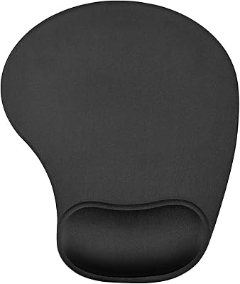 Tukzer Gel Mouse Pad| Memory Foam Cushion Mousepad with Wrist Support ...