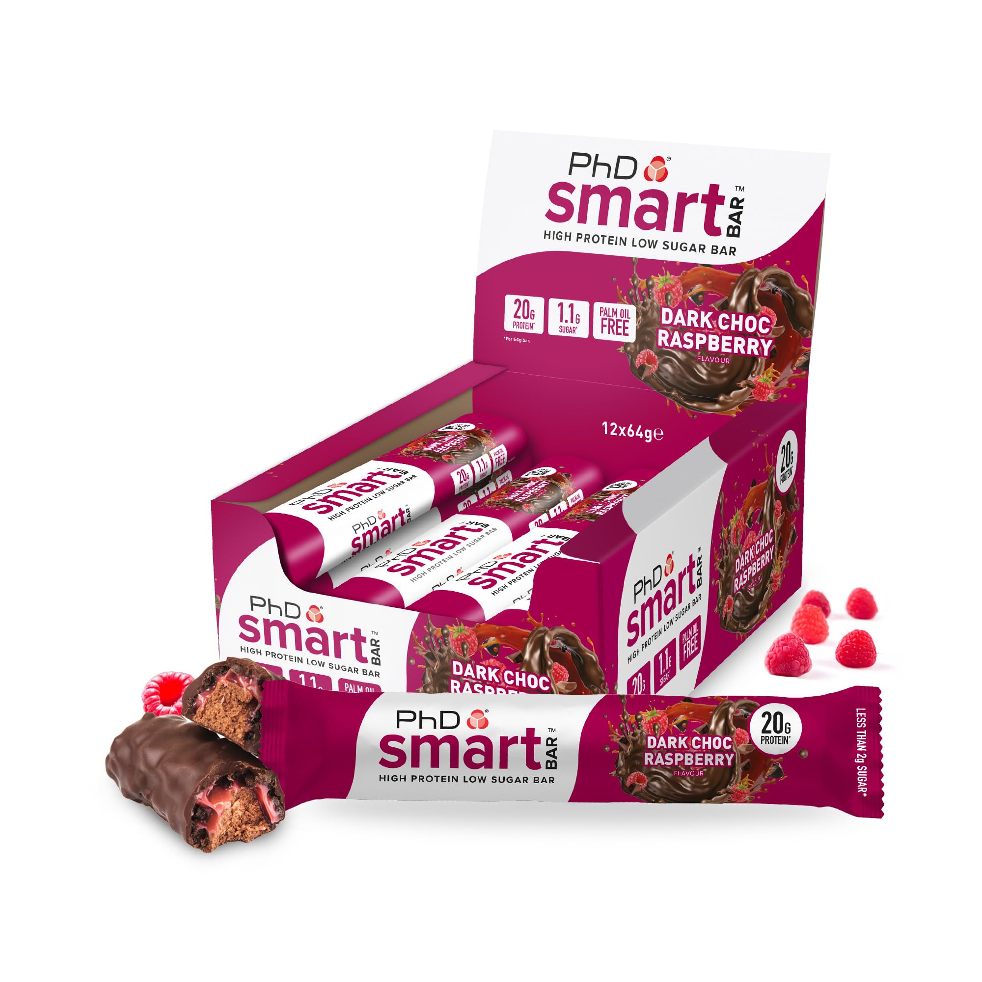 PhD Nutrition - Smart Bar High Protein - Box 12