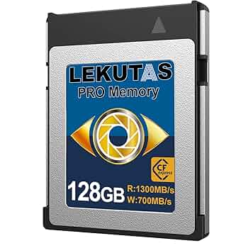 SanDisk - SanDisk CFexpress TypeBカード　128GB SanDisk Extreme PRO 128GB CFexpress Type-B Card, 1700MB/s