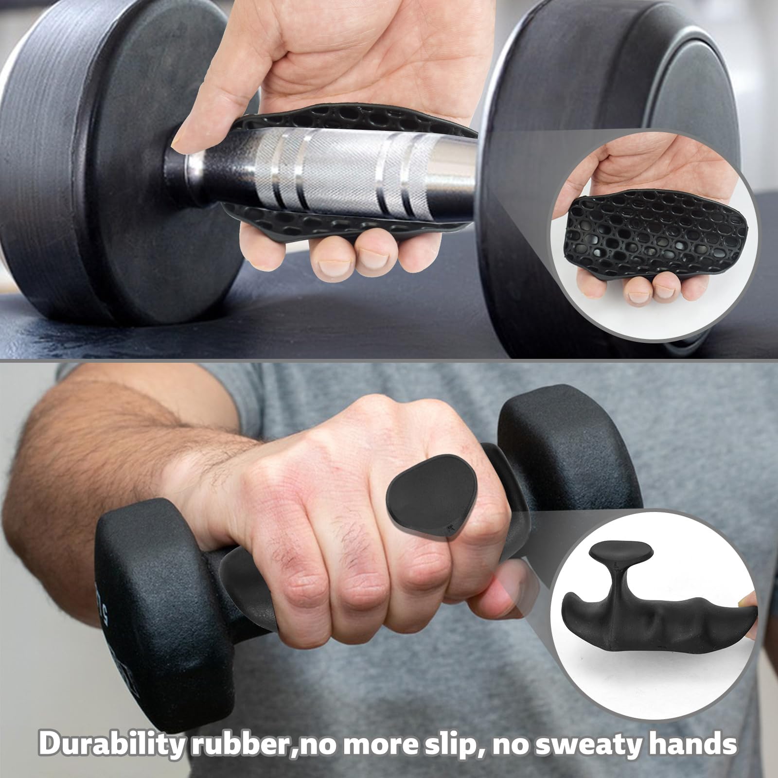 2 sztuki rękawic gimnastycznych, rękawice bez palców antypoślizgowe uchwyty, uchwyty uciskowe, ochrona dłoni, do fitnessu, treningu krzyżowego