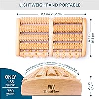 Vista 6 de TheraFlow Large Dual Foot Massager for Plantar Fasciitis Relief 2024 Edition Perfect Feet Massager Gifts for Women and Men Relaxation Gift and